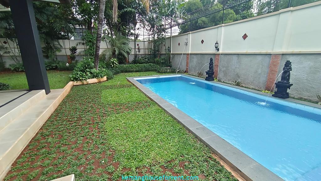 House for Rent in Kemang Timur Bali Style