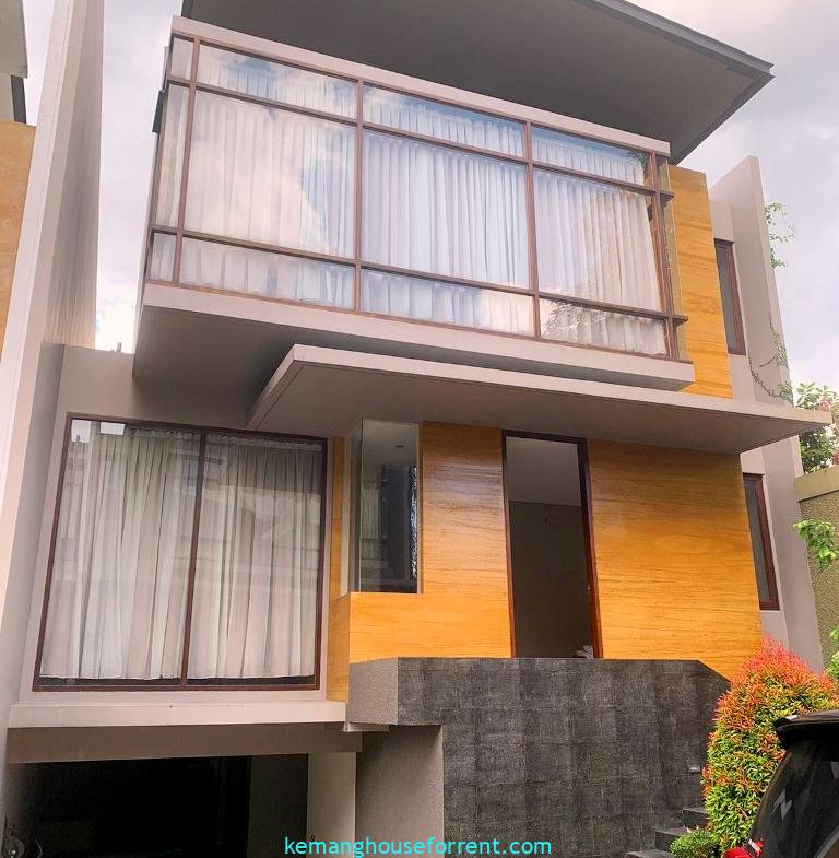 townhouse the haven kemang for rent