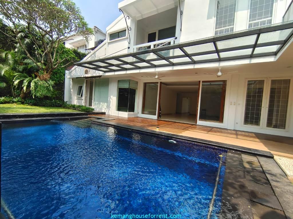 Kemang Compound House with a Pool