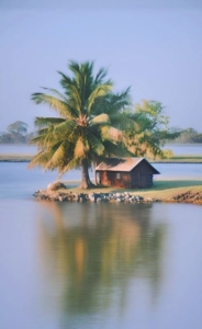 rumah sederhana di desa