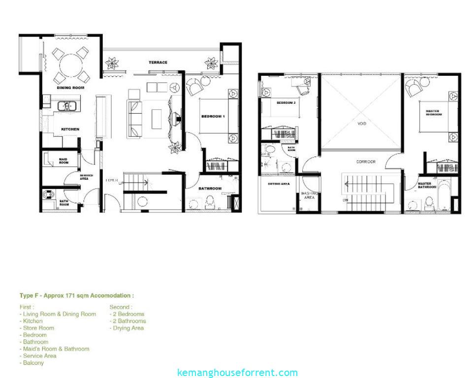 Kemang Club Villas Condo For Rent