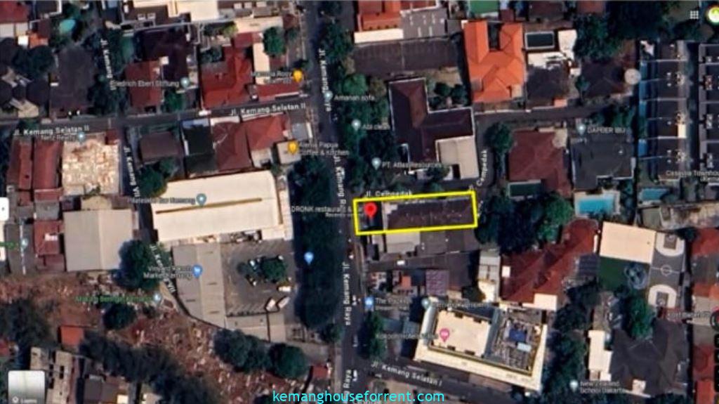 Gedung Komersial 3 lantai di Kemang Raya