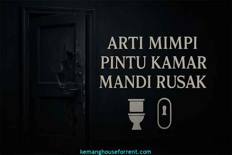 arti mimpi pintu kamar mandi rusak