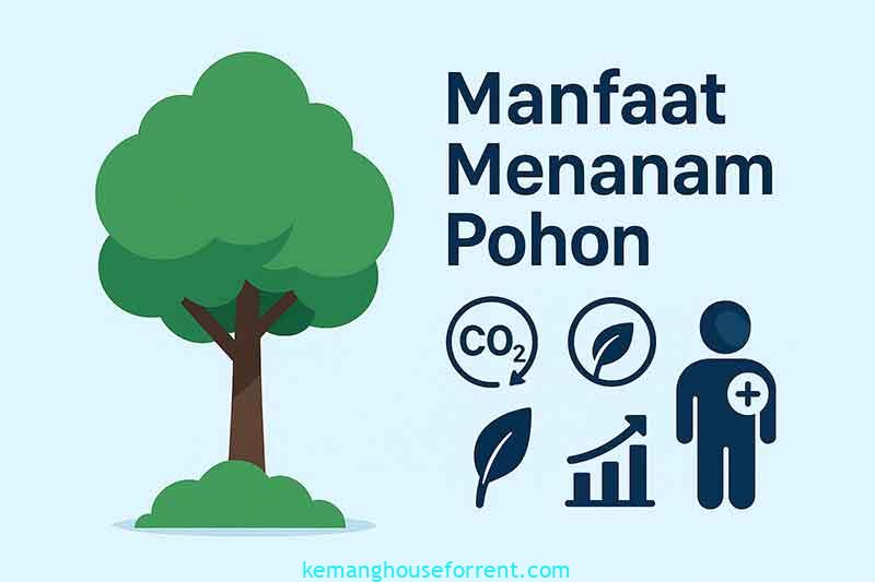 manfaat menanam pohon