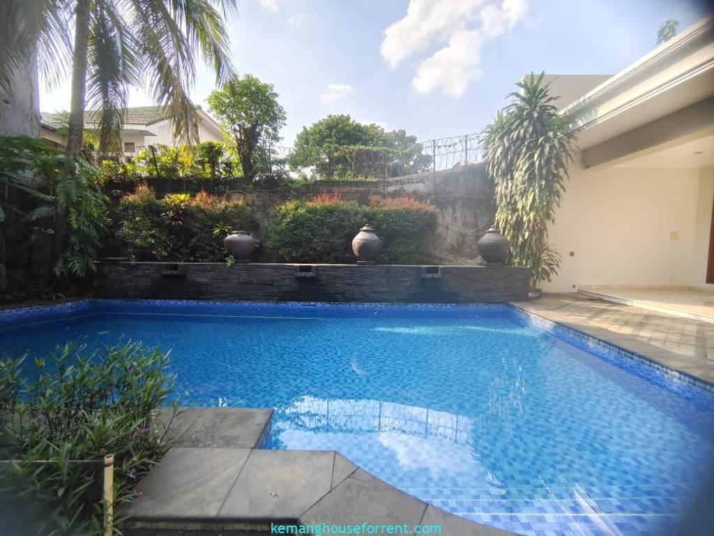5 BR House for Rent in Kemang Dalam with Pool