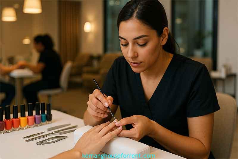 benefits of being a nail technician