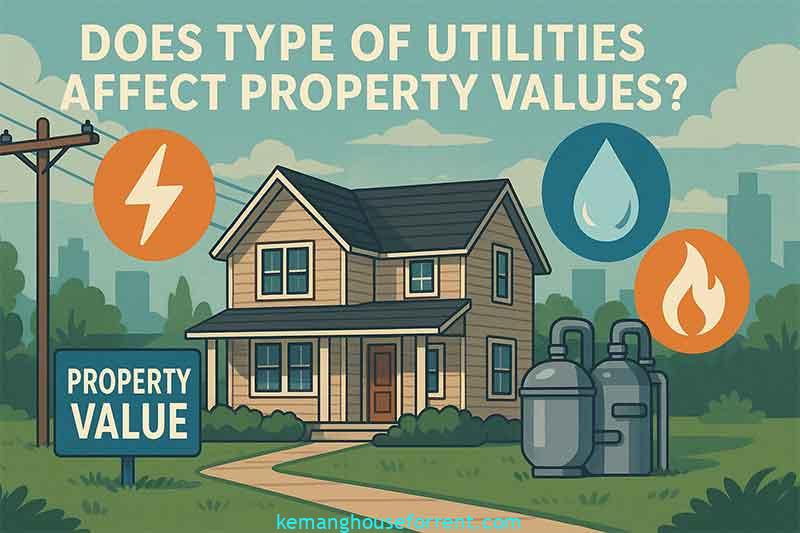 does type of utilities affect property values