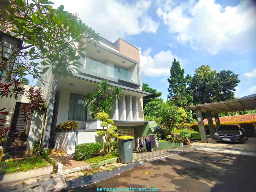 Fully Furnished Townhouse for Rent Kemang Area