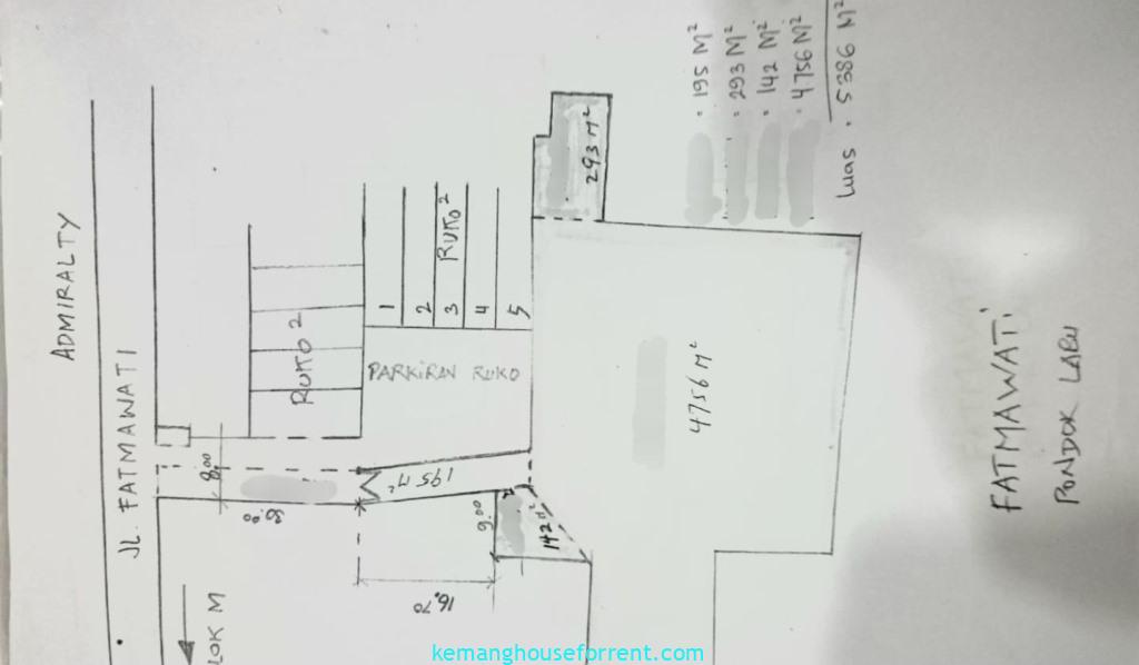 Jual Tanah Siap Bangun Jl RS Fatmawati