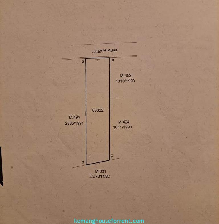 Tanah kosong dijual di Kemang Selatan