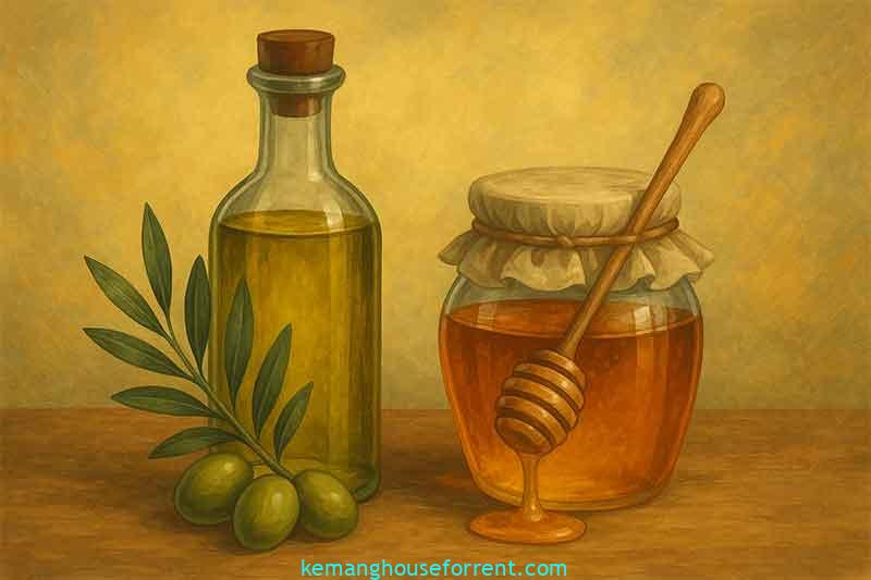 benefits of olive oil and honey