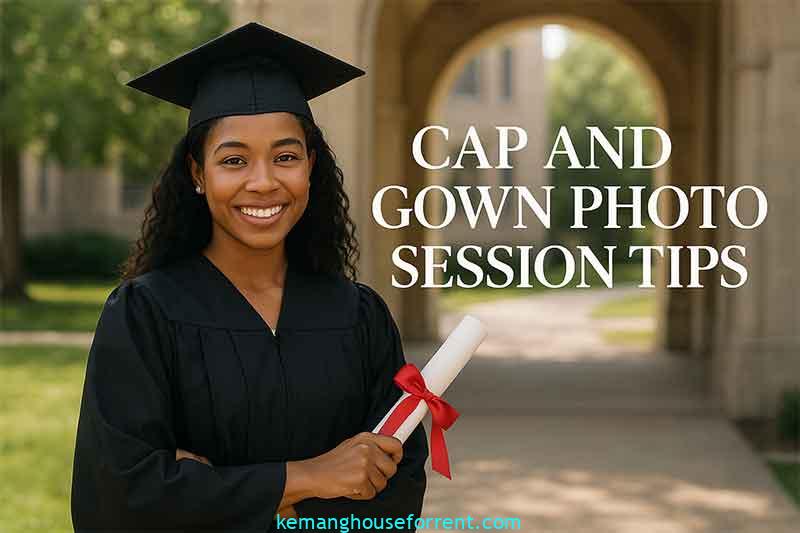 cap and gown photo session tips