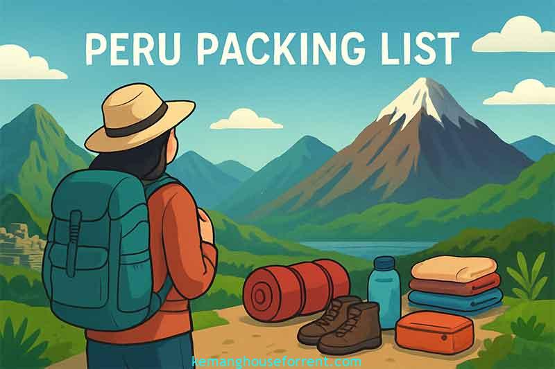 peru packing list