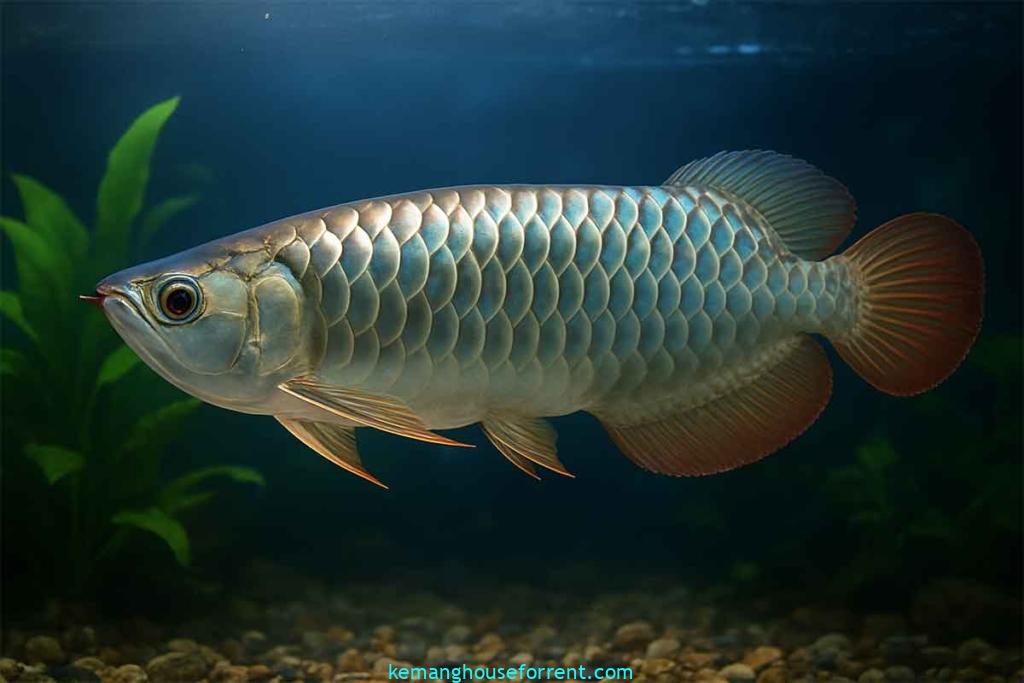 warna lampu yang cocok untuk ikan arwana silver