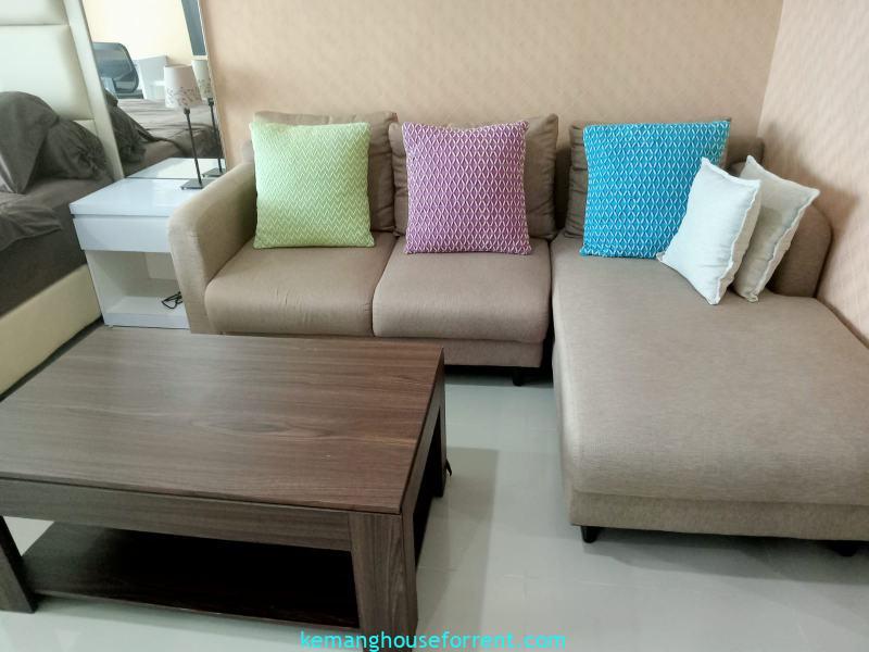 Fully Furnished Studio Apartment at Intercon Tower Kemang Village 3