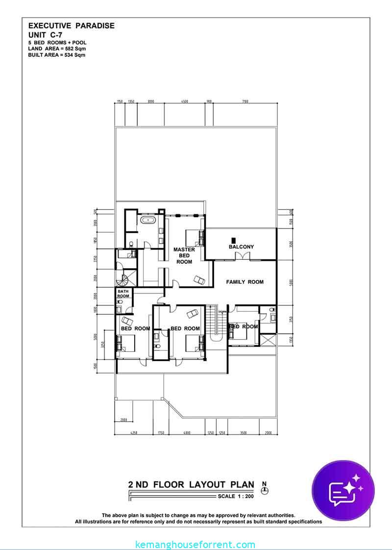 Stunning 5-Bedroom House in Kav. C Executive Paradise 4