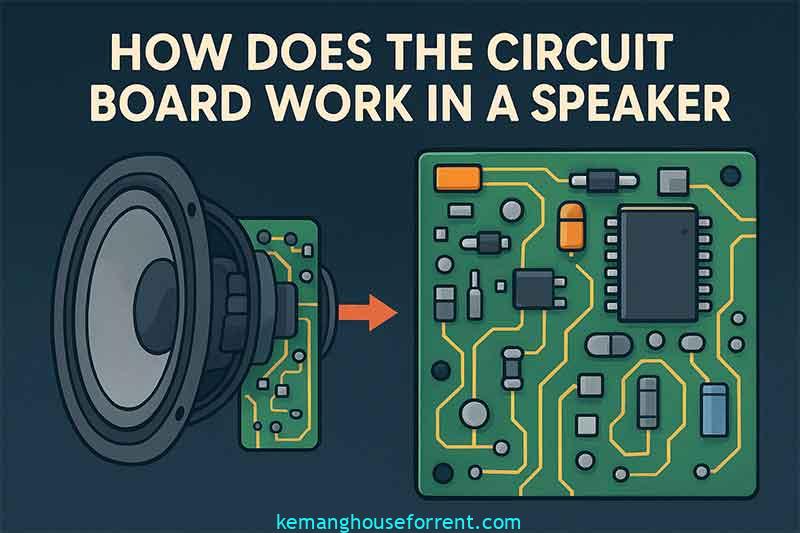 how does the circuit board work in a speaker