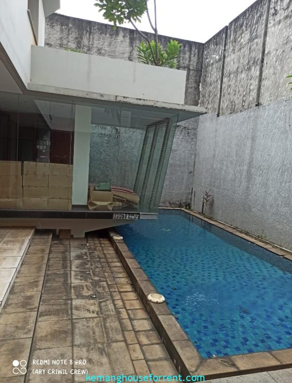 Elegant Modern Home with Pool for Rent in Metro Alam, Pondok Indah 17