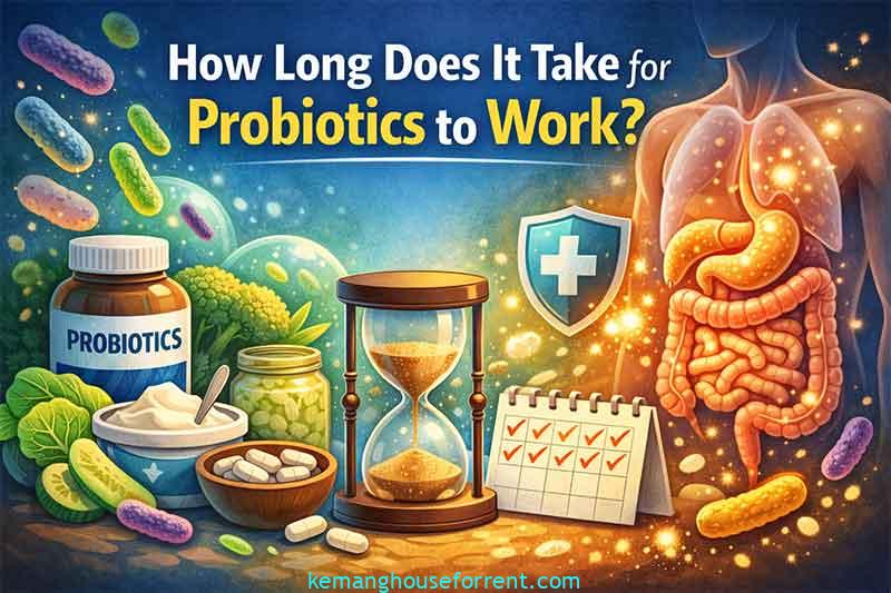 how long does it take for probiotics to work