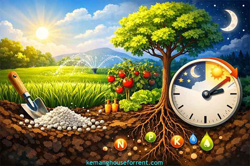 how long does it take granular fertilizer to