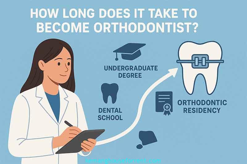 how long does it take to become orthodontist