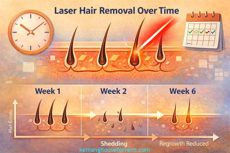 How Long Does It Take to Get Laser Hair Removal? - Kemang House for Rent