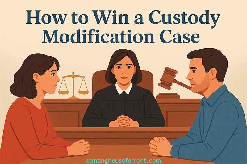 how to win a custody modification case