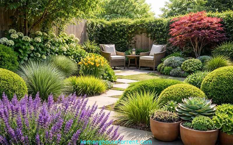 best low maintenance plants for small backyard