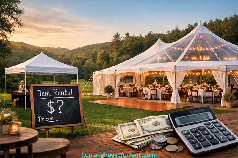 how much to rent a tent