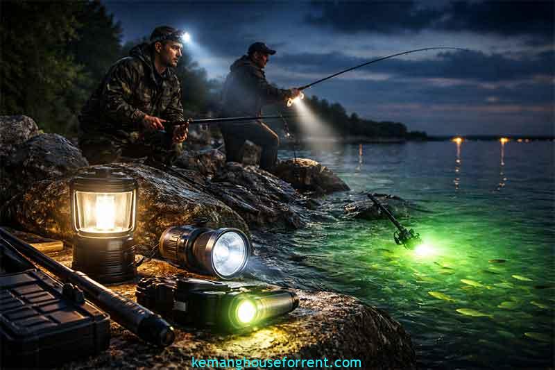 lampu untuk mancing malam