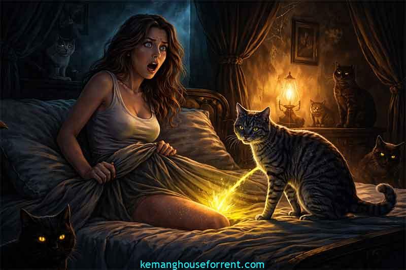 mimpi dikencingi kucing