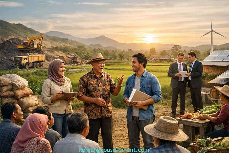 mengapa komunitas lokal perlu meningkatkan posisi tawar yang lebih menguntungkan