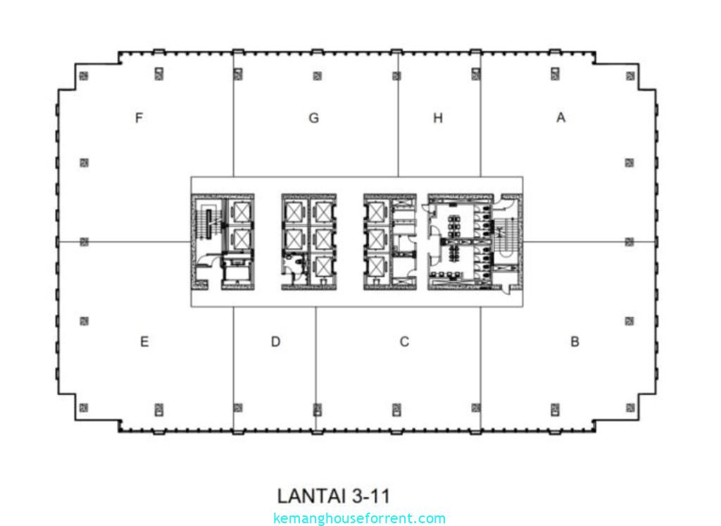 Jual Gedung Plaza Oleos Tower TB Simatupang