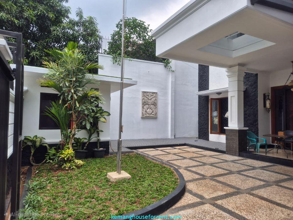 Renovated House for Rent in Kemang Selatan