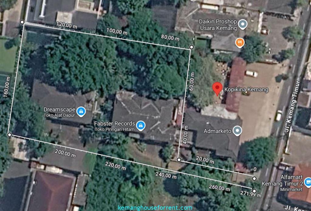 Jual Rumah Hitung Tanah di Kemang Timur Jakarta Selatan