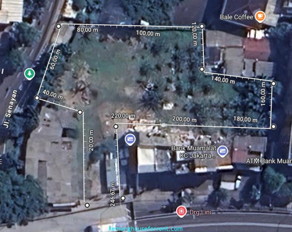 Jual Tanah Wolter Monginsidi Kebayoran Baru Jakarta Selatan