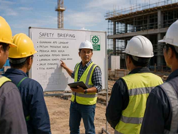 contoh teks safety briefing