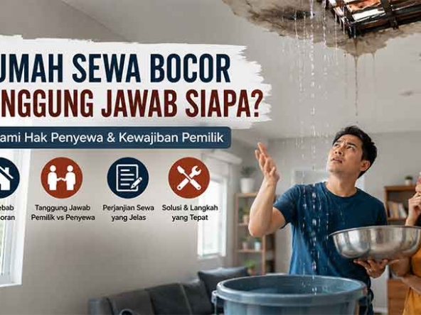 rumah sewa bocor tanggung jawab siapa