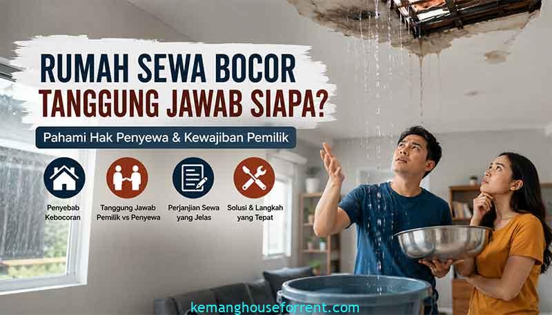 rumah sewa bocor tanggung jawab siapa