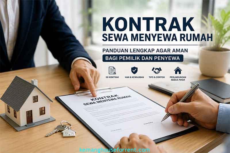 kontrak sewa menyewa rumah