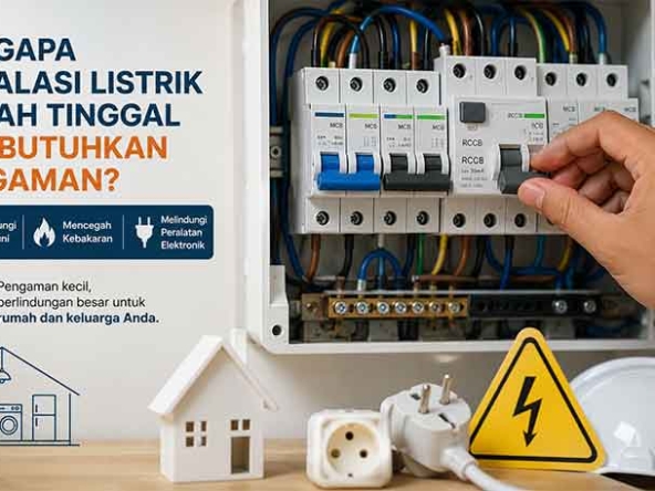 mengapa instalasi listrik rumah tinggal membutuhkan pengaman