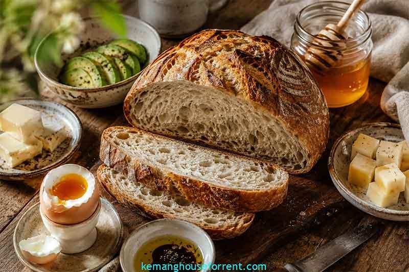 roti sourdough dimakan dengan apa